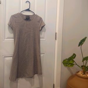 Striped t-shirt dress